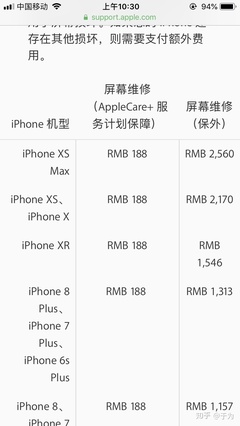 apple官方售后维修价格查询,apple官方售后维修价格查询14pro max