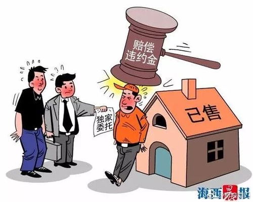 房产中介违约了怎么解决(房产中介违约不赔违约金怎么办)